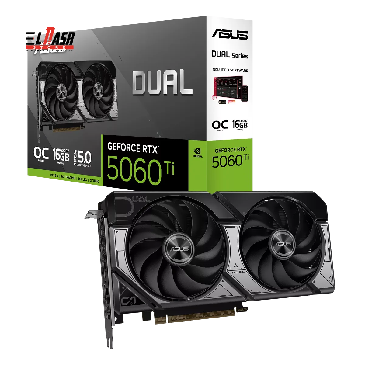 ASUS Dual GeForce RTX 5060 Ti 16GB OC Edition