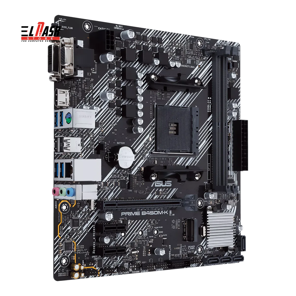 ASUS PRIME B450M-K II — photo 3