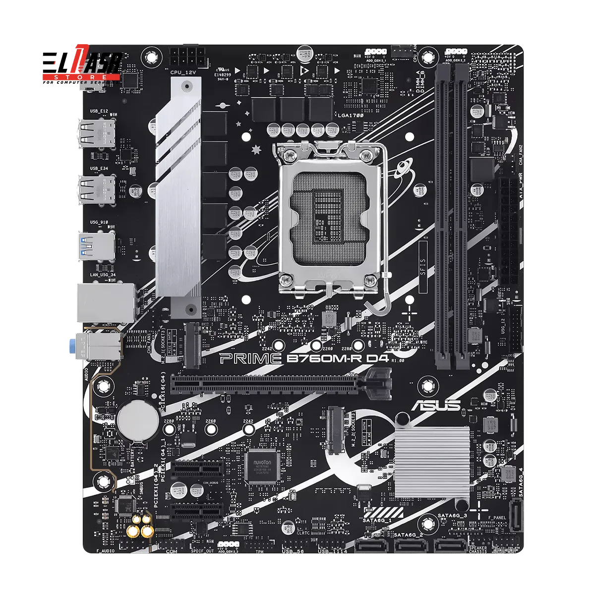 ASUS PRIME B760M-R D4 — photo 2