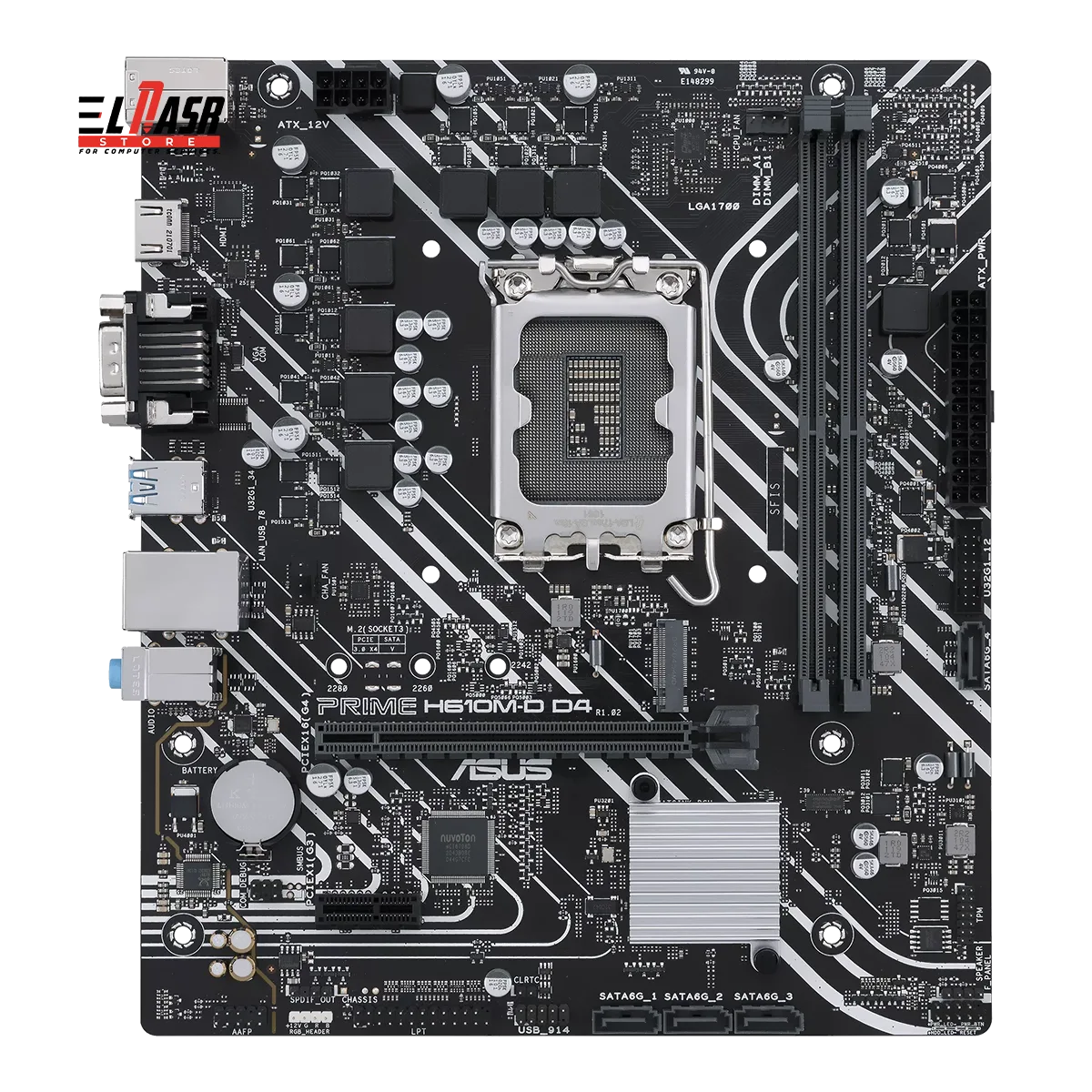 ASUS PRIME H610M-D D4 — photo 2