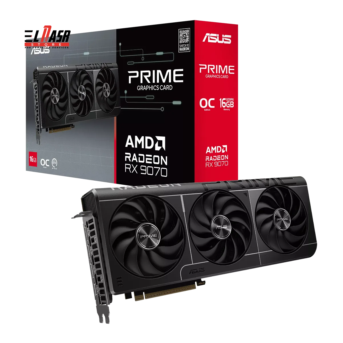ASUS PRIME Radeon RX 9070 OC 16GB