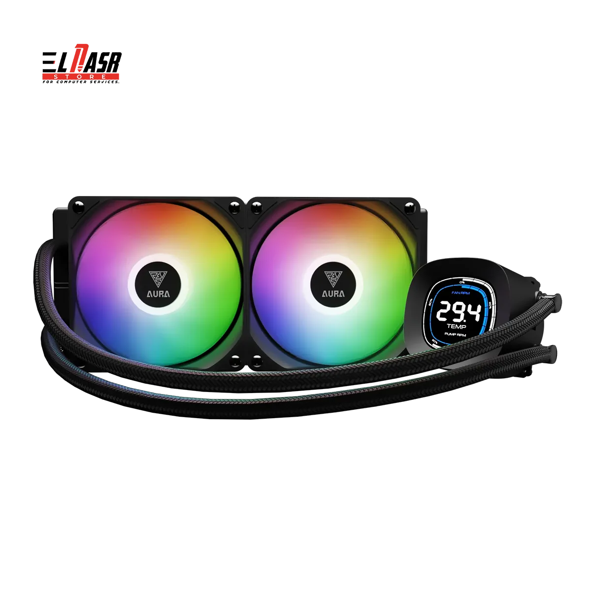 GAMDIAS AURA GL240 DIGITAL AGRB Liquid Coole