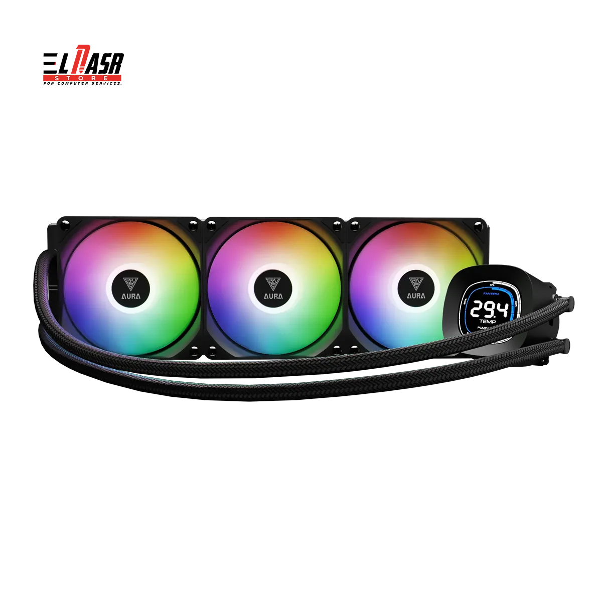 GAMDIAS AURA GL360 DIGITAL AGRB Liquid Cooler