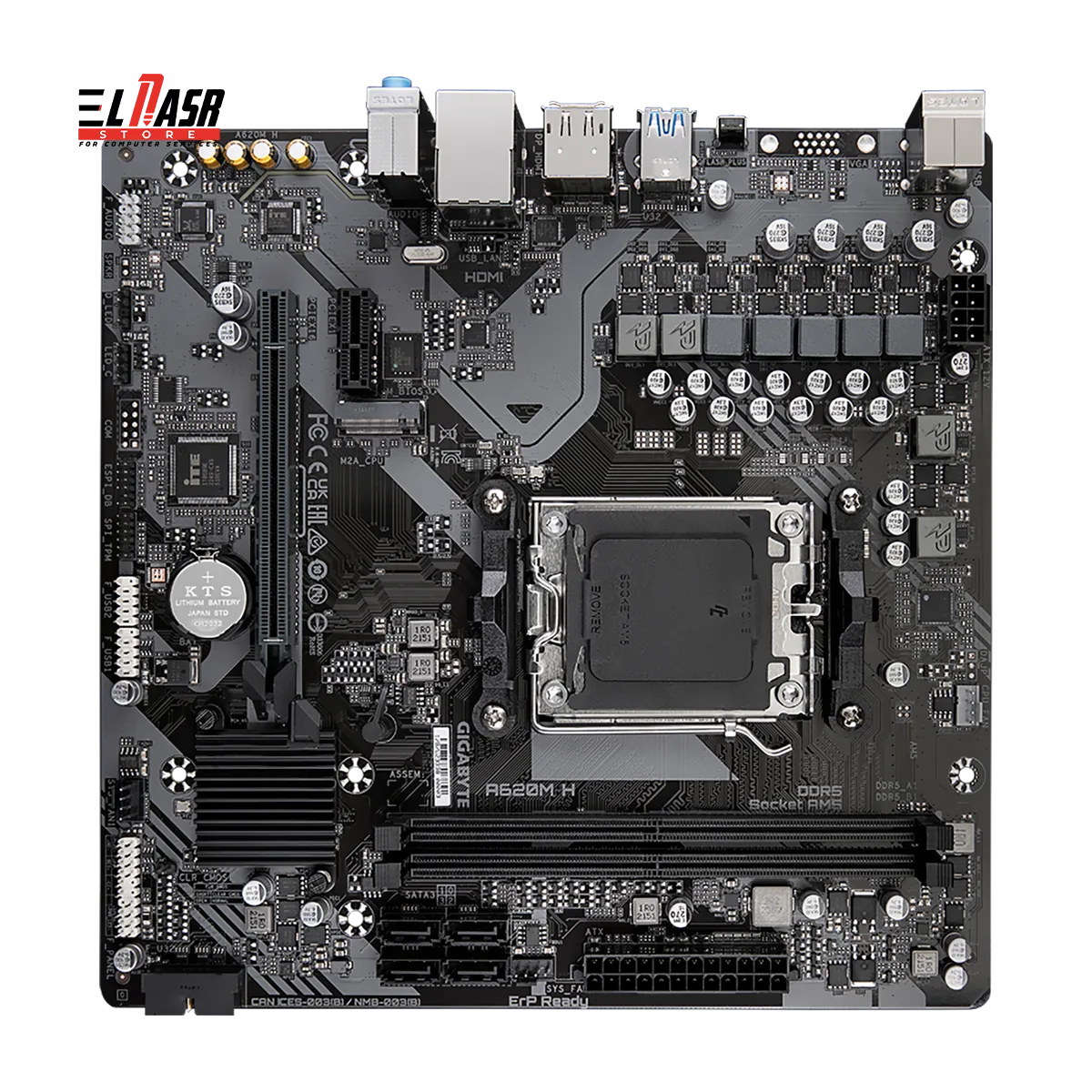 GIGABYTE A620M H — photo 4
