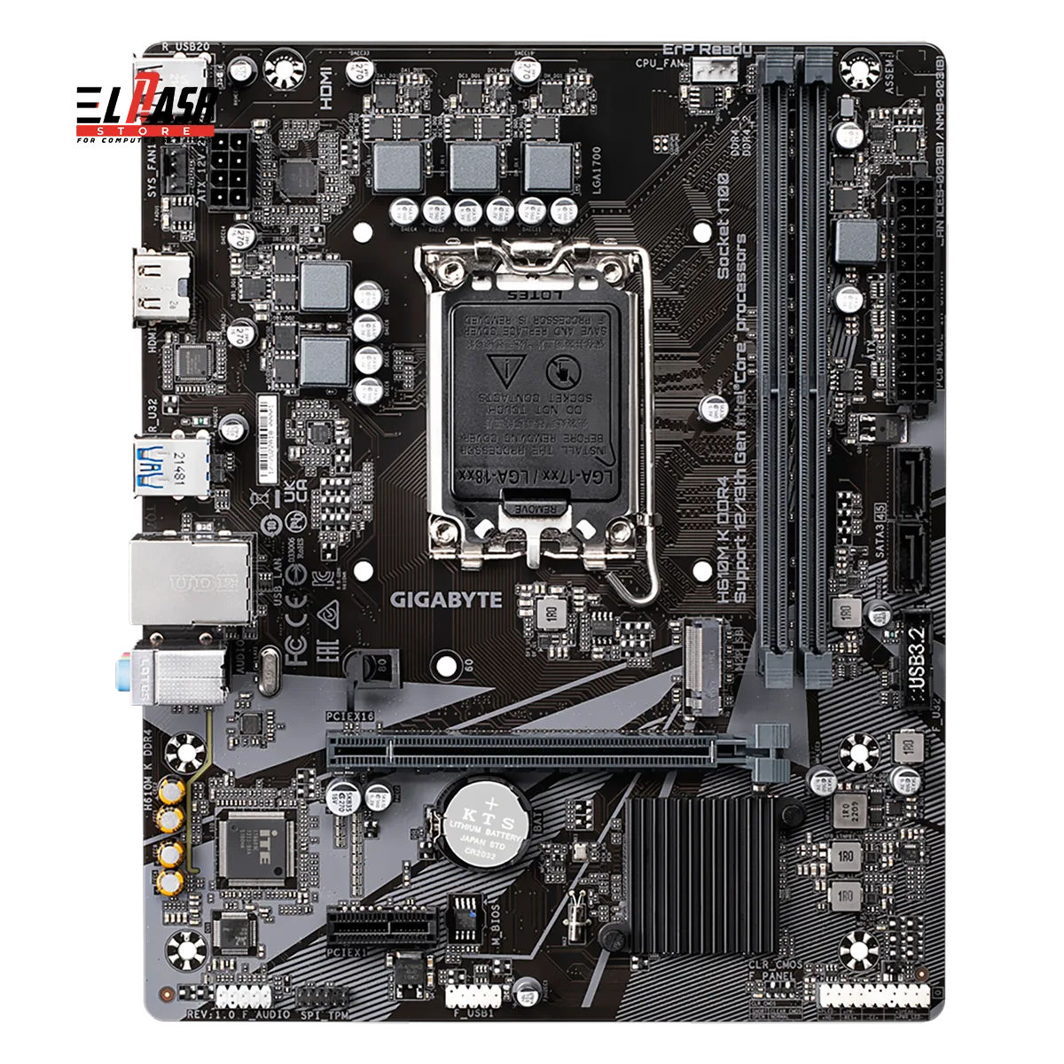 GIGABYTE H610 M K DDR4 — photo 2