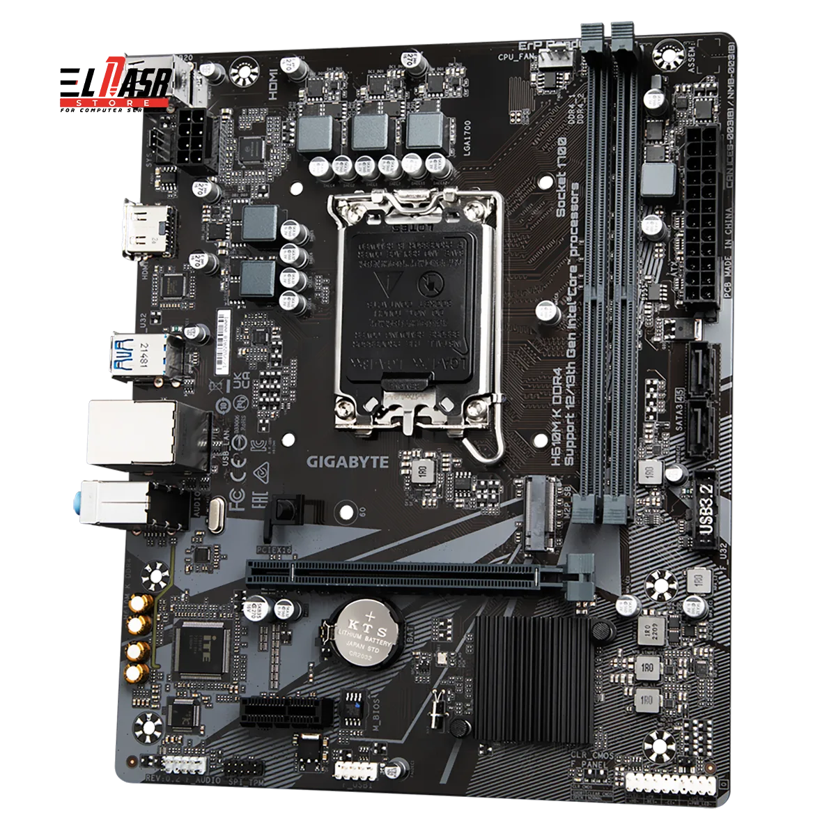 GIGABYTE H610 M K DDR4 — photo 4